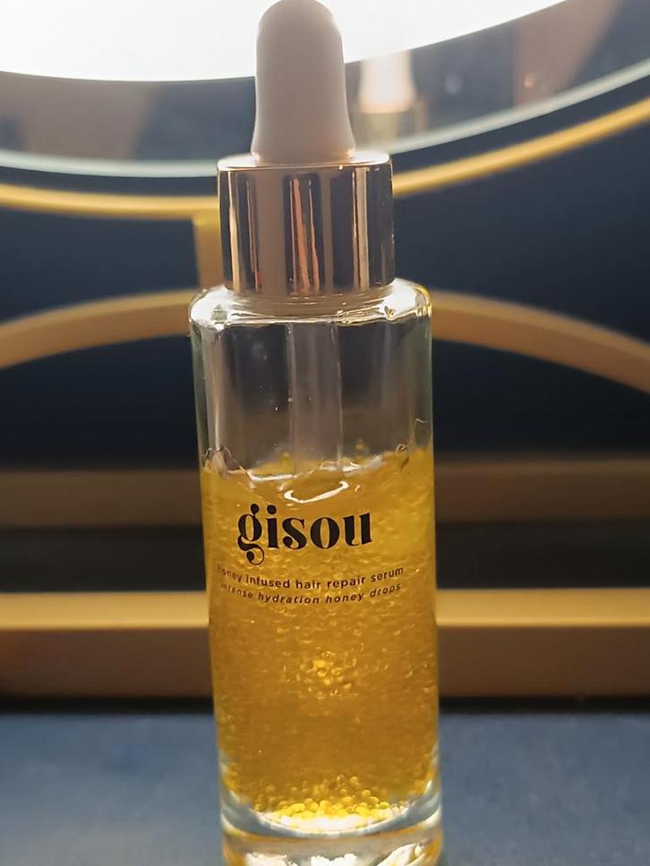 Gisou Haarserum - Honing Infused, Sieraden, Tassen en Uiterlijk, Uiterlijk | Haarverzorging, Zo goed als nieuw, Haarverzorger of -hersteller
