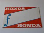 Honda kartonnen prijskaartje / prijs bord, Ophalen of Verzenden, Zo goed als nieuw, Reclamebord