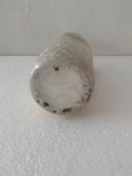 De Olde Kruyk keramiek vaas met oor , jaren 70, DOK, Gebruikt, Geel, Aardewerk of Porselein