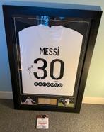 Ingelijst Messi PSG uitshirt 2021-2022 met COA, Verzamelen, Sportartikelen en Voetbal, Ophalen of Verzenden, Nieuw, Buitenlandse clubs