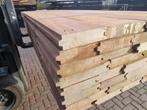 Pakketactie  Azobé hardhouten damwand 5 cm dik € 60,- m2 inc, Ophalen, Planken, Nieuw, Hardhout