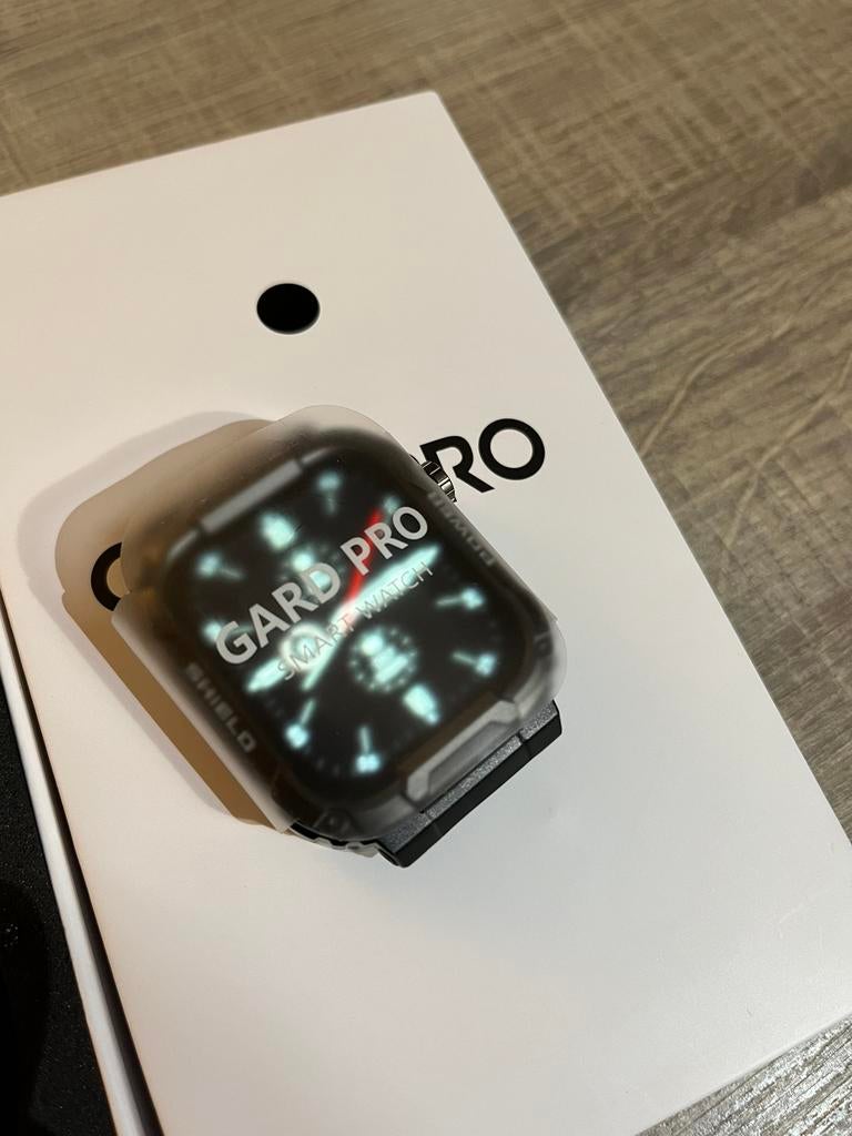 Smartwatch (nieuw)  GARD PRO ULTRA, Sieraden, Tassen en Uiterlijk, Smartwatches, Zwart, Nieuw, Ophalen of Verzenden, Waterdicht