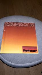Renault 18 Stationcar brochure/folder. Nederlands 1980 1981, Ophalen of Verzenden, Gelezen, Renault