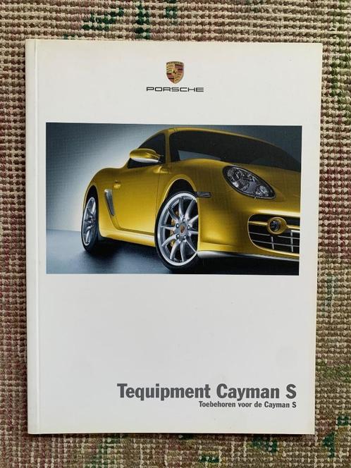 Brochure Porsche Cayman 987 Tequipment 2005 Nederlands, Boeken, Auto's | Folders en Tijdschriften, Nieuw, Porsche, Ophalen of Verzenden