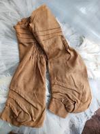 1830 regency mouwen jurk bruin bruine oud oude frans franse, Antiek en Kunst, Antiek | Kleding en Accessoires, Ophalen of Verzenden