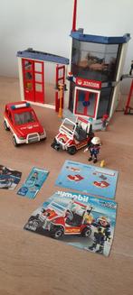 Playmobil Brandweerkazerne/buggy/wagen 4819/5398/4822, Ophalen, Gebruikt, Complete set