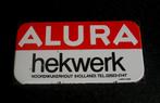 Alura emaile bord langcat, Verzenden, Gebruikt, Reclamebord