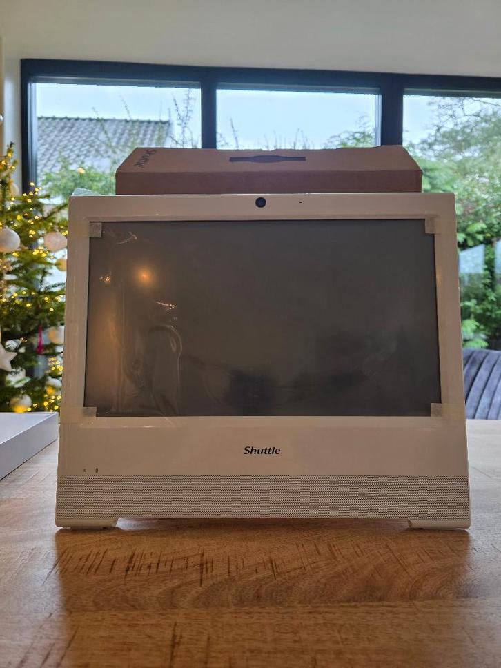 Shuttle X50V6 U3 barebone all in one PC touchscreen in doos, Computers en Software, Desktop Pc's, Nieuw, HDD, SSD, Met videokaart