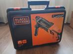 Black+Decker Boorhamer 710W - In Koffer, Ophalen of Verzenden, 600 watt of meer, Boor- en/of Breekhamer, Variabele snelheid