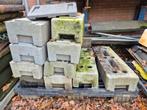 11 Bouwhekvoeten, Tuin en Terras, Tegels en Klinkers, Gebruikt, Overige typen, Ophalen of Verzenden, Minder dan 5 m²