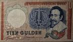 10 Gulden 1953 Hugo de Groot Replacement, Postzegels en Munten, Bankbiljetten | Nederland, Verzenden, 10 gulden