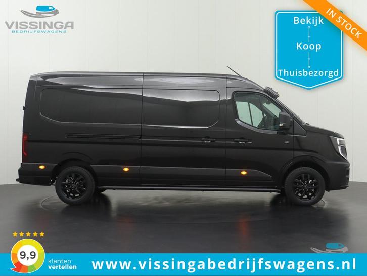 Renault Master L3H2 170 pk Extra luxe Vissinga Special zwart, Auto's, Bestelauto's, Bedrijf, Te koop, ABS, Achteruitrijcamera