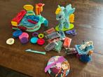 Play-Doh breakfast cafe & rainbow dash + extra’s (oa Frozen), Ophalen of Verzenden, Gebruikt, Materiaal