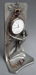 Om 1900 - 1920 Art Nouveau Zakhorloge Houder PORTE MONTRE