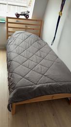 IKEA Bed + Ladekast - Complete Slaapkamer Set, Huis en Inrichting, Gebruikt, 90 cm, Eenpersoons, Bruin