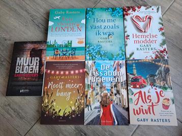 Romans van Gaby Rasters 
- Een vleugje Londen
- Hou me vast  beschikbaar voor biedingen