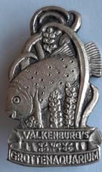 Oud speldje ,VALKENBURG van de Grottenaquarium, Verzenden