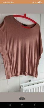 Bruine top met lichte glitters, H&M, Bruin, Ophalen of Verzenden, Zo goed als nieuw