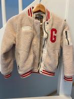 VINGINO ZACHT BEIGE TEDDY JAS , MAAT: 134/140, Kinderen en Baby's, Kinderkleding | Maat 134, Meisje, Ophalen of Verzenden, Zo goed als nieuw