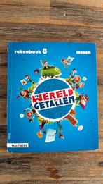 rekenboek groep 8 wereld in getallen, Gelezen, Ophalen of Verzenden, Sjoerd Huitema, Nederlands