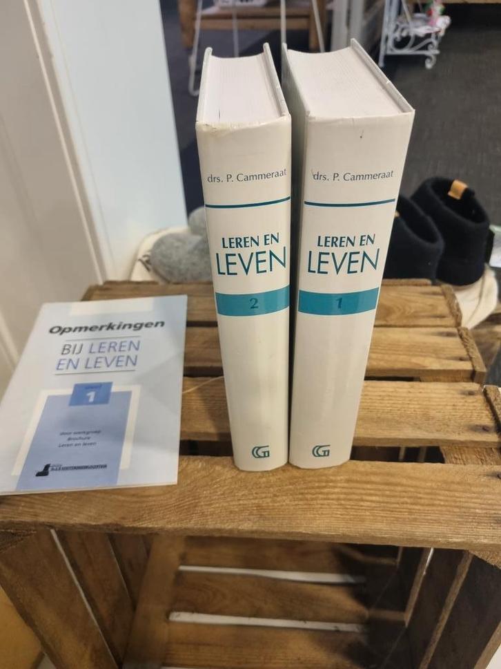 Drs. P. Cammeraat. Leren en LEVEN. Deel 1 en 2 + opmerkingen, Boeken, Godsdienst en Theologie, Gelezen, Christendom | Protestants