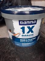 Bijna 10 liter dekkende latex, Ophalen, Zo goed als nieuw, Wit