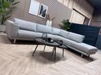 ZGAN Henders en Hazel Ribstof Hoekbank - Grijs - 305 x 240, Huis en Inrichting, Banken | Bankstellen, Hoekbank, 300 cm of meer