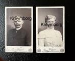 2 x CDV hr en mevr Kreymborg Den Bosch ( modehuis), Foto, Ophalen of Verzenden, Zo goed als nieuw, Voor 1940
