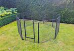 Metalen puppy / honden ren voor buiten., Dieren en Toebehoren, Hondenhokken, Ophalen, Zo goed als nieuw, Hondenkennel, 100 cm of meer
