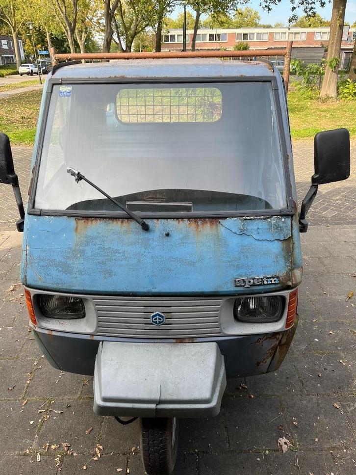 Piaggio ape, Fietsen en Brommers, Scooters | Piaggio, Gebruikt, Overige modellen, Maximaal 25 km/u, Benzine, Ophalen