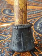 Mooie antieke Engelse wandelstok van palmhout 86 cm., Ophalen of Verzenden