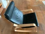 Schommelstoel POÄNG (IKEA), Huis en Inrichting, Fauteuils, Ophalen, Zo goed als nieuw, Leer