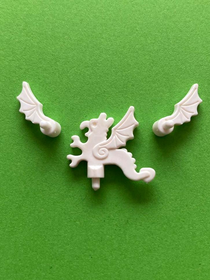 Lego Dragonplume & wings wit, Kinderen en Baby's, Speelgoed | Duplo en Lego, Zo goed als nieuw, Lego, Losse stenen, Verzenden