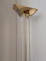 Vloerlamp brass lucite Mauro Martini design vintage, Ophalen, Zo goed als nieuw, Kunststof, 150 tot 200 cm