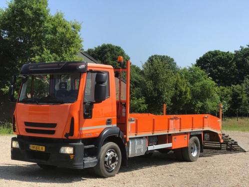 Iveco Eurocargo ML 120E19 P EURO 6 Oprijwagen Machinetranspo, Auto's, Bestelauto's, Bedrijf, Te koop, Airconditioning, Centrale vergrendeling