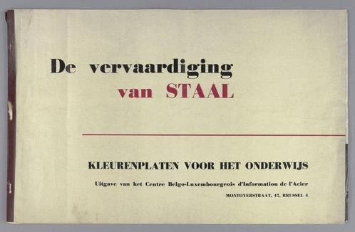 1.De vervaardiging van staal / Ned.Hoogovens / TATA / 2.Osf2, Boeken, Techniek, Verzenden