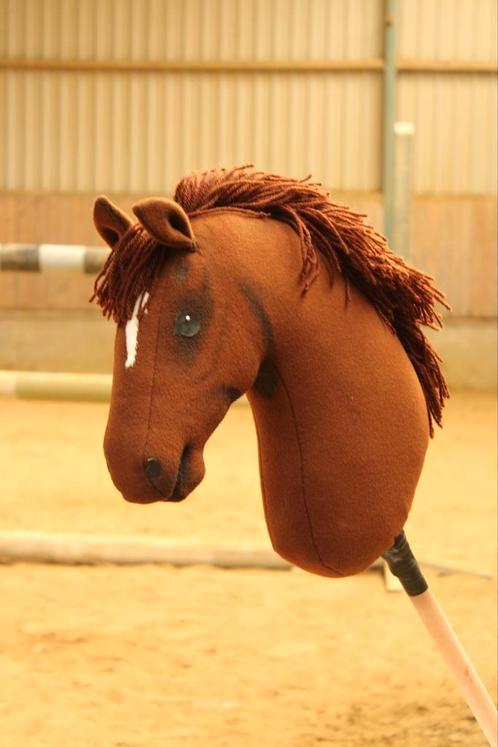 Bruine hobbyhorse te koop, Hobby en Vrije tijd, Overige Hobby en Vrije tijd, Nieuw, Ophalen of Verzenden