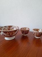 Kom groot en twee kleine Petrus Regout, Antiek en Kunst, Ophalen of Verzenden