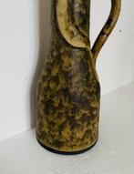 Hannie Mein keramiek vaas met oor , jaren 70, Minder dan 50 cm, Gebruikt, Ophalen of Verzenden, Overige kleuren