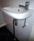 Fontijn toilet Sfinx, Ophalen, Gebruikt, Steen, Wastafel