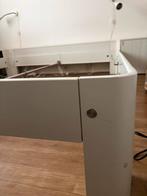 Auping Auronde 180x200 Compleet met Achterwand & Matrassen, Ophalen, Gebruikt, Wit, Tweepersoons