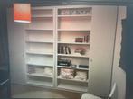 Grote witte boekenkast icm 2 persoons bed, Huis en Inrichting, Kasten | Boekenkasten, Ophalen, Overige materialen, Gebruikt, 200 cm of meer