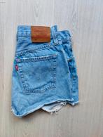 Levi's 501 Dames Spijkerbroek Kort W29, 1155 Battery Street, San Francisco, CA 94111, USA, Blauw, Ophalen of Verzenden, Zo goed als nieuw