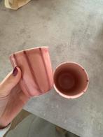 Roze H&M set keramieken mokken, Ophalen, Keramiek, Nieuw, Overige stijlen