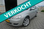 Opel Corsa 1.4-16V Silverline - trekhaak - lm velgen - navi, Auto's, Opel, Zwart, 4 cilinders, Origineel Nederlands, Handgeschakeld