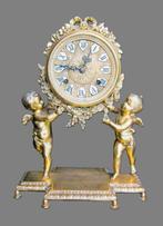 Italiaanse Regency klok met engeltjes, Antiek en Kunst, Ophalen