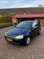 Opel Corsa 1.2 16V 3D 2003 Blauw, Voorwielaandrijving, 450 kg, 74 pk, Blauw