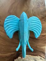 Vintage Metalen Olifant Wanddecoratie, Huis en Inrichting, Ophalen of Verzenden, Zo goed als nieuw