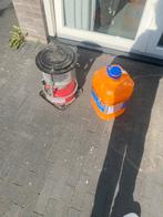 Foetsie Petroleumkachel + 20L Qlima Brandstof, Huis en Inrichting, Kachels, Ophalen, Gebruikt, Overige brandstoffen, Petroleumkachel