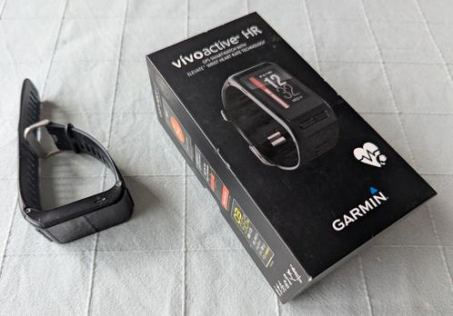 Garmin Vivoactive HR - Activity Tracker, Sieraden, Tassen en Uiterlijk, Activity trackers, Gebruikt, Zwart, Waterdicht, Ophalen of Verzenden